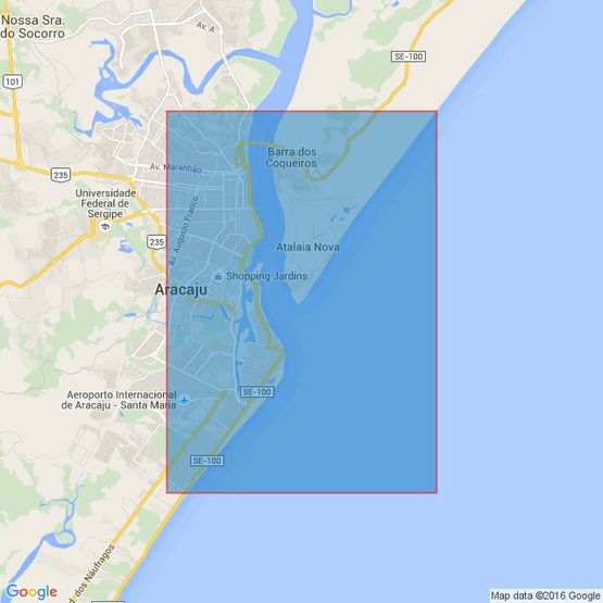 3976 Aracaju to Ponta Acu da Torre Admiralty Chart