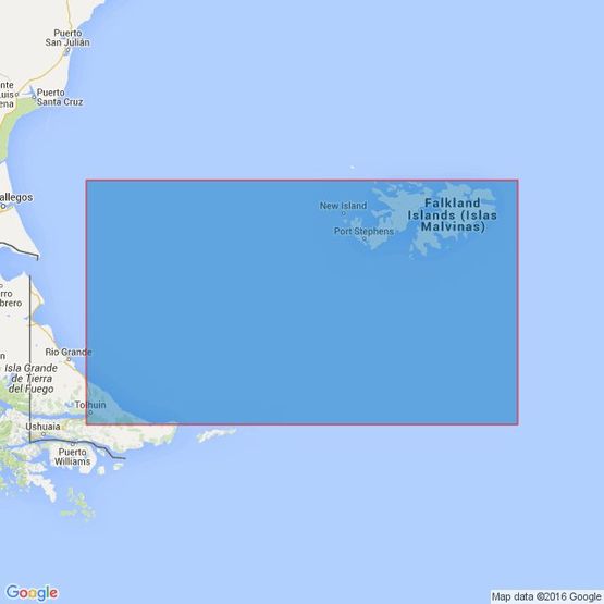 2519 South-Western Approaches to the Falkland Islands Admiralty Chart