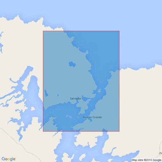 2546 Approaches to Port Salvador Admiralty Chart