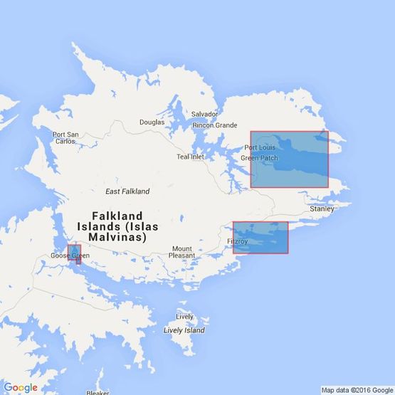 2550 Plans in East Falkland Island Admiralty Chart