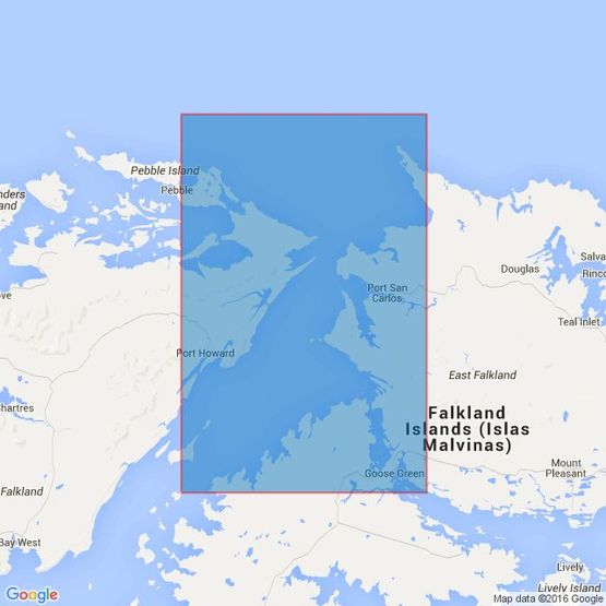 2558 Falkland SoundNorthern Part Admiralty Chart