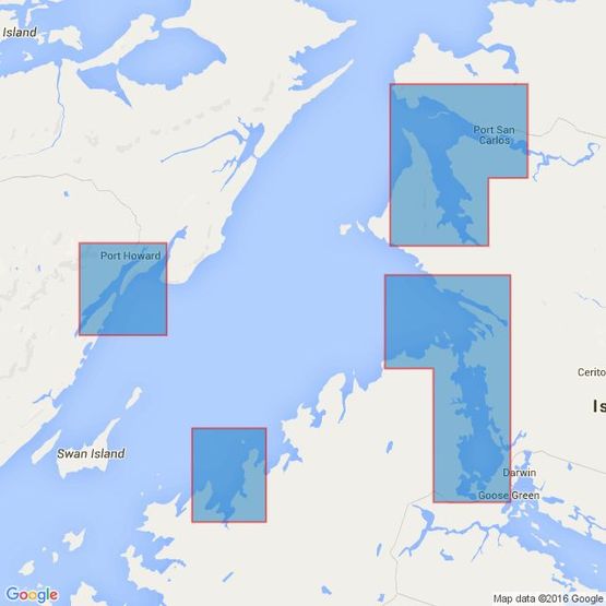 2582 Plans in Falkland Sound Admiralty Chart
