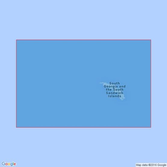 3596 Approaches to South Georgia Admiralty Chart