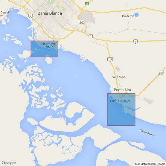 3755 Bahia Blanca Admiralty Chart