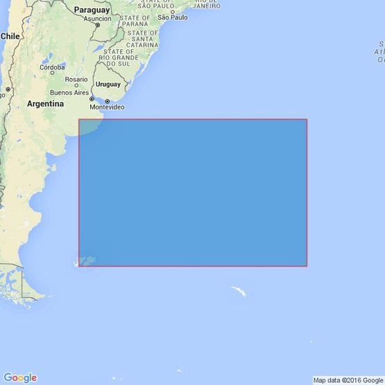 4207 Falkland Islands to Cabo Corrientes and South Georgia Rise Admiralty Chart