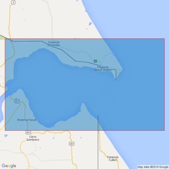 1692 Cabo Virgenes to Primera Angostura Admiralty Chart