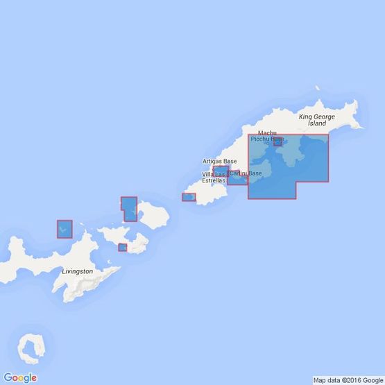 1774 Plans in the South Shetland Islands Admiralty Chart