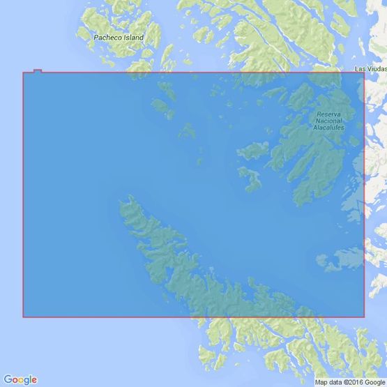 4264 Paso del Mar to Istotes Evangelistas Admiralty Chart