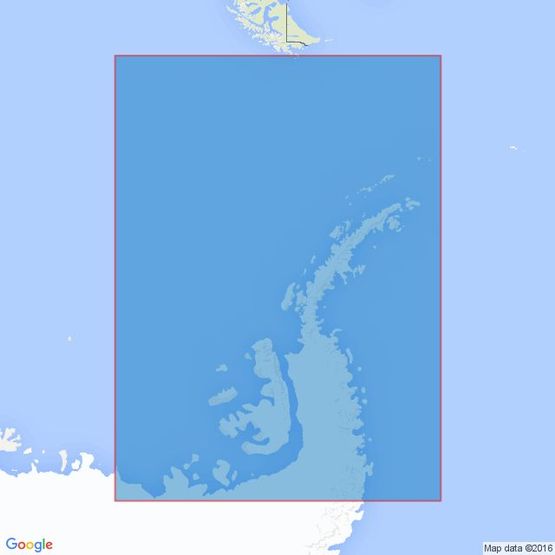 4907 Approaches to the Antarctic Peninsula Admiralty Chart