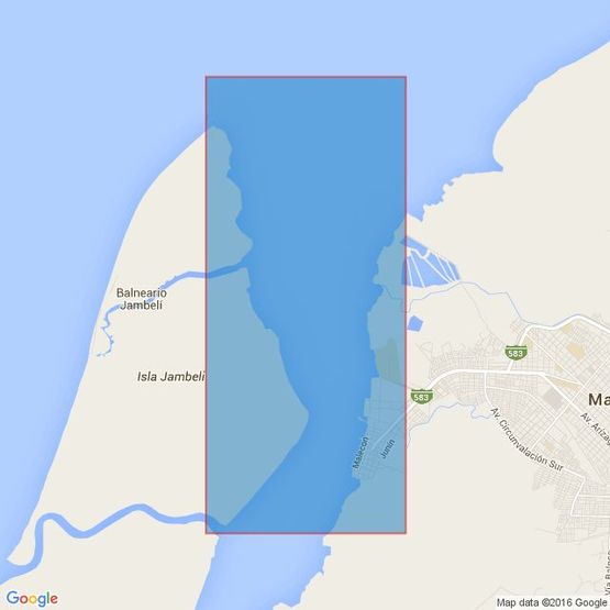 586 Rio Guayas and Approaches Admiralty Chart